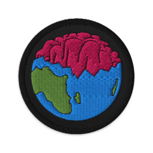 3in Embroidered MOCG Brain Earth Patch