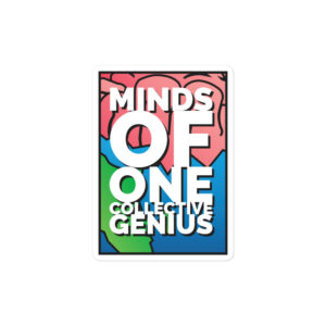MOCG Block Text Sticker